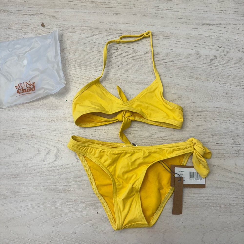 Sun Child Yellow Bikini Set